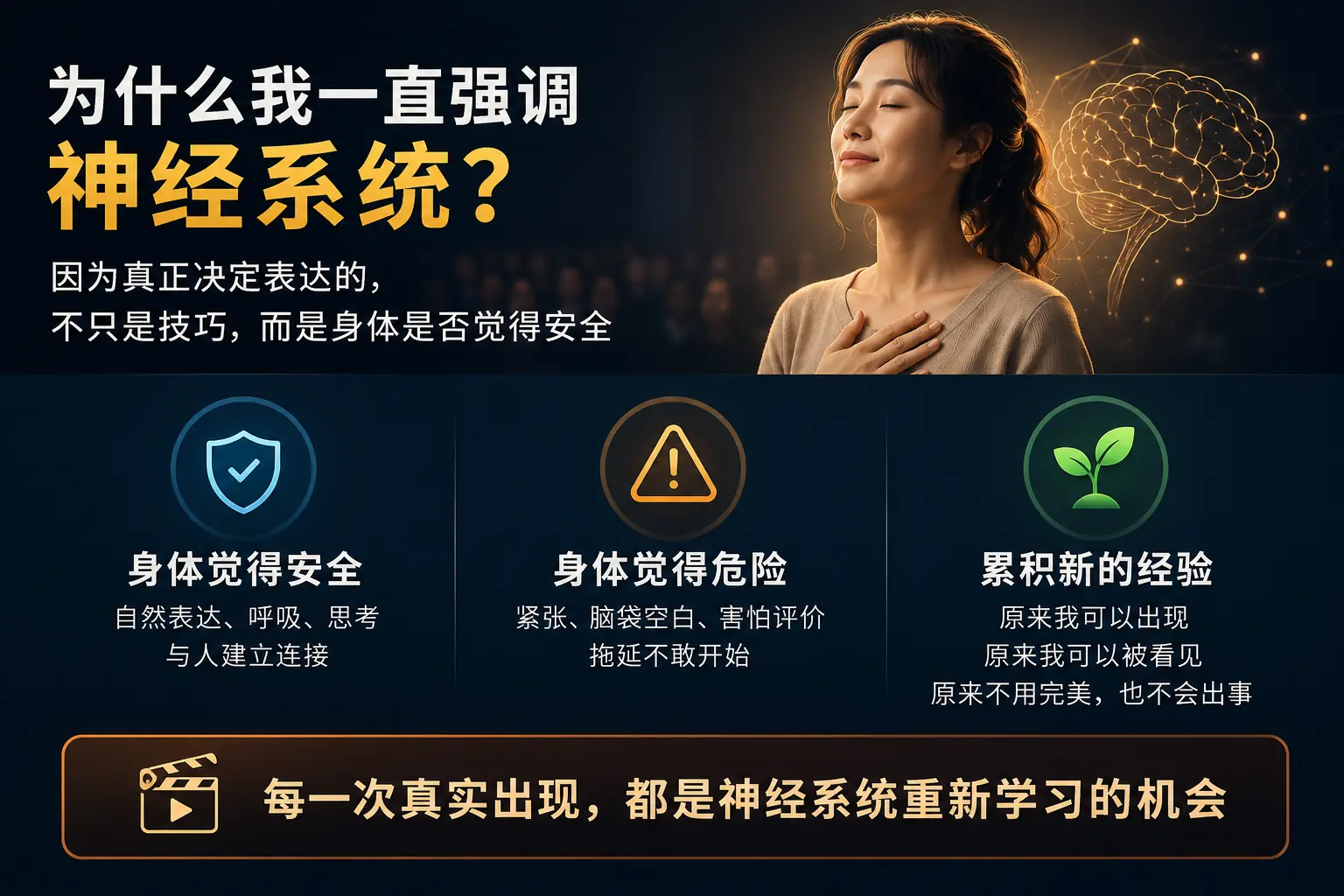 为什么我一直强调神经系统：真实出现与身体安全感