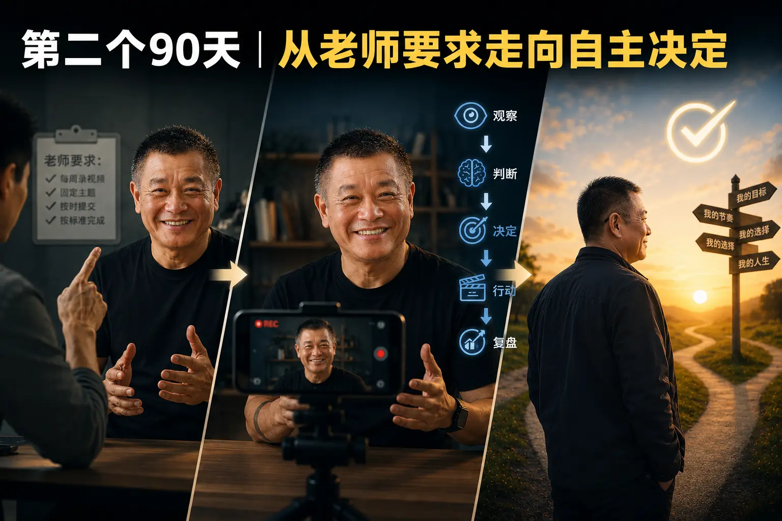 有祥的第二个90天：从老师要求走向自主决定