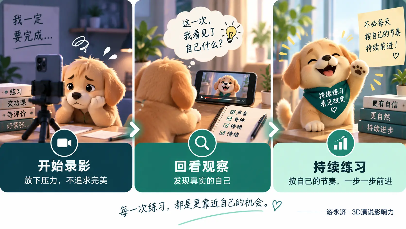 练习不是交功课，而是一次关于自己的实验